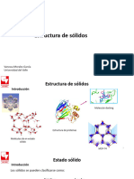 Estructura de sólidos