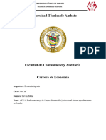 Ape 12 Sistema Agroalimnetario Del Ecuador