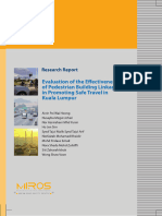 MRR No 329 - Evaluation of The Effectiveness of Pedestrian Building Linkages in Promoting Safe Travel in Kuala Lumpur - V6 - Upload - Compressed