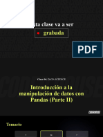 Clase 6 - Introducción A La Manipulación de Datos Con Pandas (Parte II)