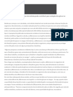 Diabetes - Pesquisa Aponta Que Microbiota Pode Contribuir para Redução de Açúcar No Sangue