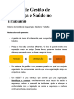 02 - Sistema de Gestão de Segurança e Saúde no Trabalho