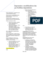 Fatores Predisponentes e Modificadores Das Doenças Biofilme Dependentes (Recuperação Automática)