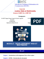 Programmation Web Et Multimedia - Chapitre 1 Et 2