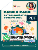 Autodiagnostico Doncente Mineduc Ecuador 2024