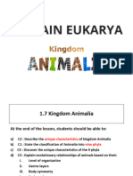 Biodiversity 1.7 Animalia