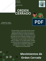Presentaciones de Orden Cerrado de Isabet Chirinos y Ana Ocando, PDF