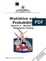 CORE Stat and Prob Q4 Mod11 W1 Hypothesistesting
