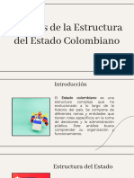 Analisis de La Estructura Del Estado Colombiano