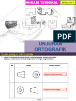 6.0 Unjuran Ortografik