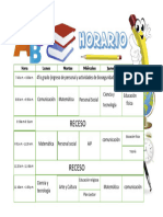 Horario de Clases