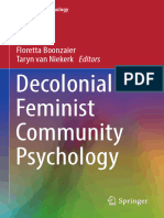 Decolonial Feminist Community Psychology