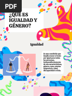 Dibujo Sobre La Igualdad de Genero para Colorear | PDF