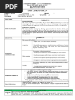 Learning Plan - English