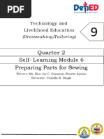 Tle Dressmaking9 q2 m6