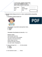 Soal SAS B.Indonesia Kelas 2 Sem.1