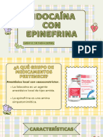 Lidocaina Con Epinefrina - Anestesia Local