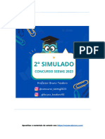 2°SIMULADO SEEMG 2023 -