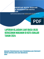 Laporan Kejadian Keracunan Makanan Di Kota Banjar 2024