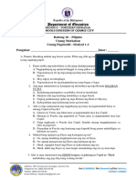 Filipino 10 Pagsusulit 1 Modyul 1 2