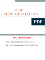 Chuong 4 - Chinh Sach Co Tuc