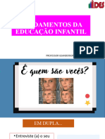 Fundamentos Da Educação Infantil