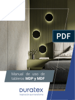 Manual de Uso en Tableros MDP y MDF DURATEX 5 1