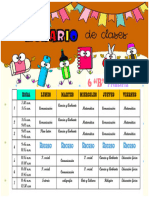 Horario Fijo