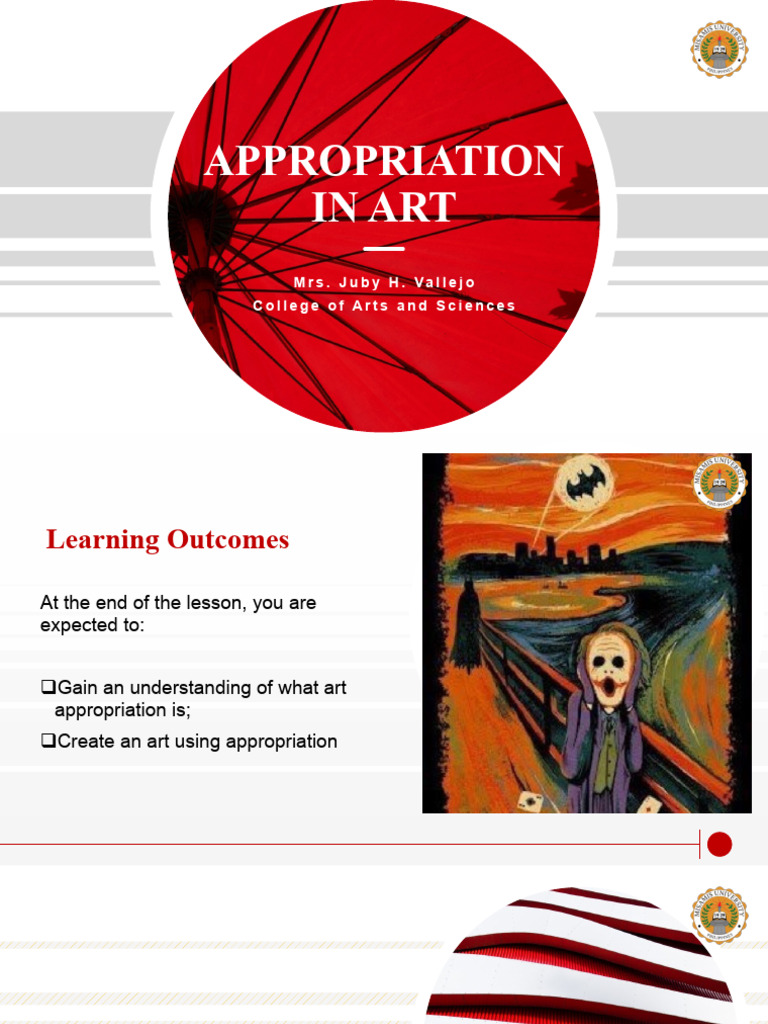 Understanding Art Appropriation | PDF | Narrative | Liberal Arts Education