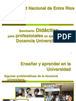 1 Enseñar y Aprender en La Universidad - UNER - Concepción