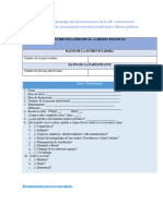 6.1 Formato para Trancripción Lideres Politicos