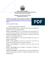 El Párrafo y El Texto - Compromiso de Semana 6.