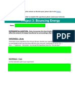 Project 3 - Bouncing Energy Lab Report