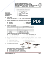 Soal TO IPA 2021