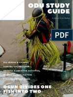 Ifa Verses & Stories Yoruba Vocabulary Artistic & Creative Activites Practical Application Follow Up Exercises