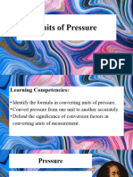 Units of Pressure