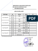 Jadwal Pas 2023-2024