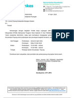 Surat Peminjaman Ruangan Ke Kecamatan Payung