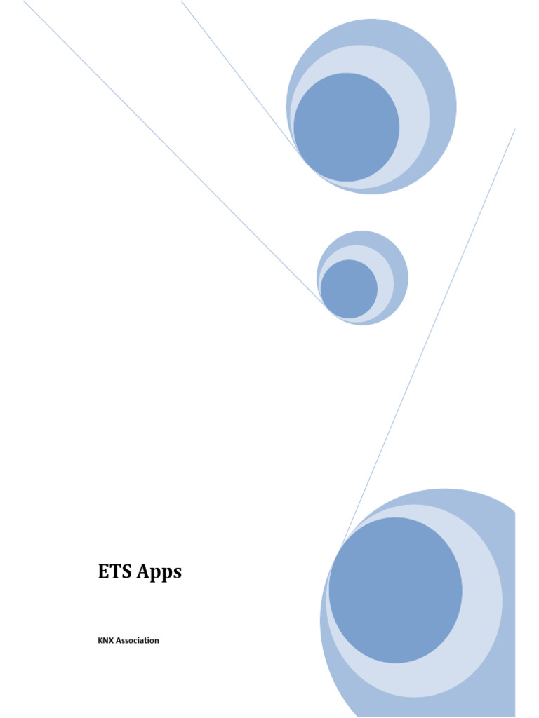 ETS Apps for KNX System Management | PDF | Application Software | Computing