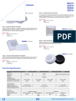 6W 100V Box Speaker With Transformer