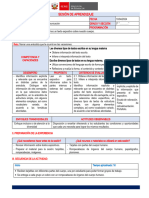 3° Sesion de Aprendizaje de Abril Comunicación