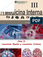 Clase 5-I Leucemias Agudas y Cronicas