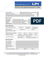 Design Request Form Conventional Protection