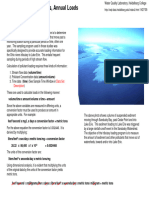 B Loading Calculations Annual Loads and Unit Area Loads