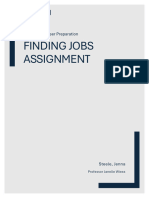 Finding Jobs Assignment