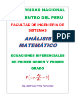 0 - 1 Primer Orden Primer Grado Teoría FIS