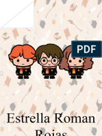 Agenda Estrella Harry Potter