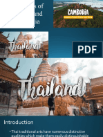 Art Forms of Thailand and Cambodia