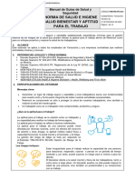 YAN-HS-STA-021 Norma de Salud Bienestar y Aptitud para El Trabajo V.02