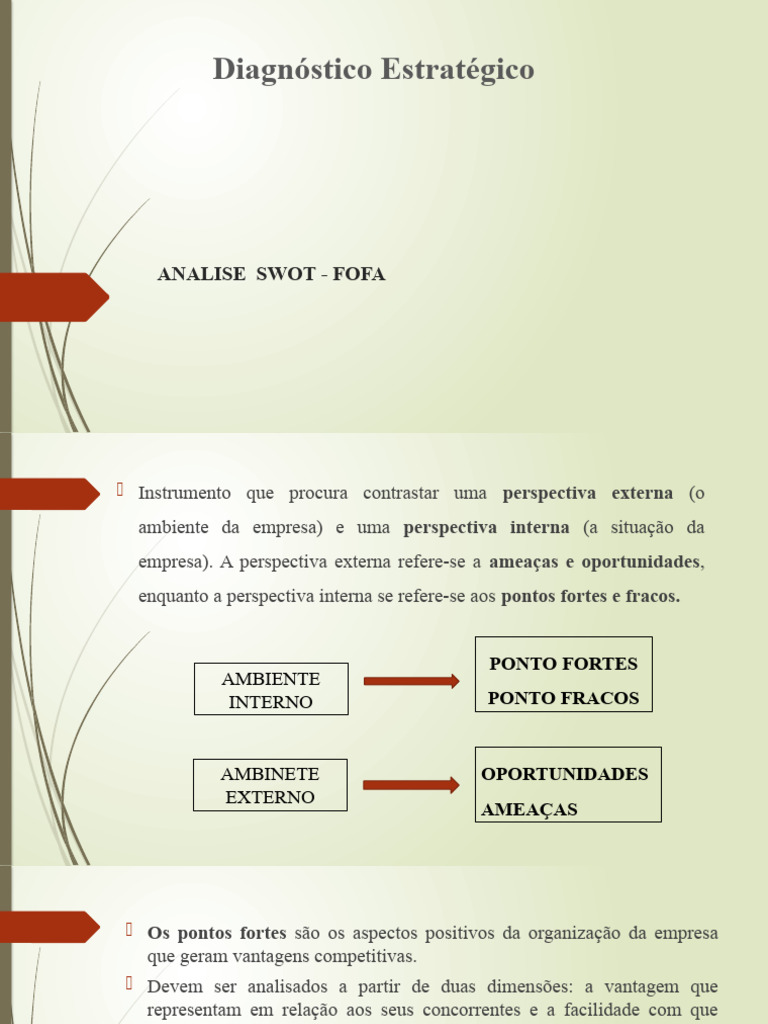 Analise Swot - Fofa - 1 | PDF | Análise SWOT | Despesa